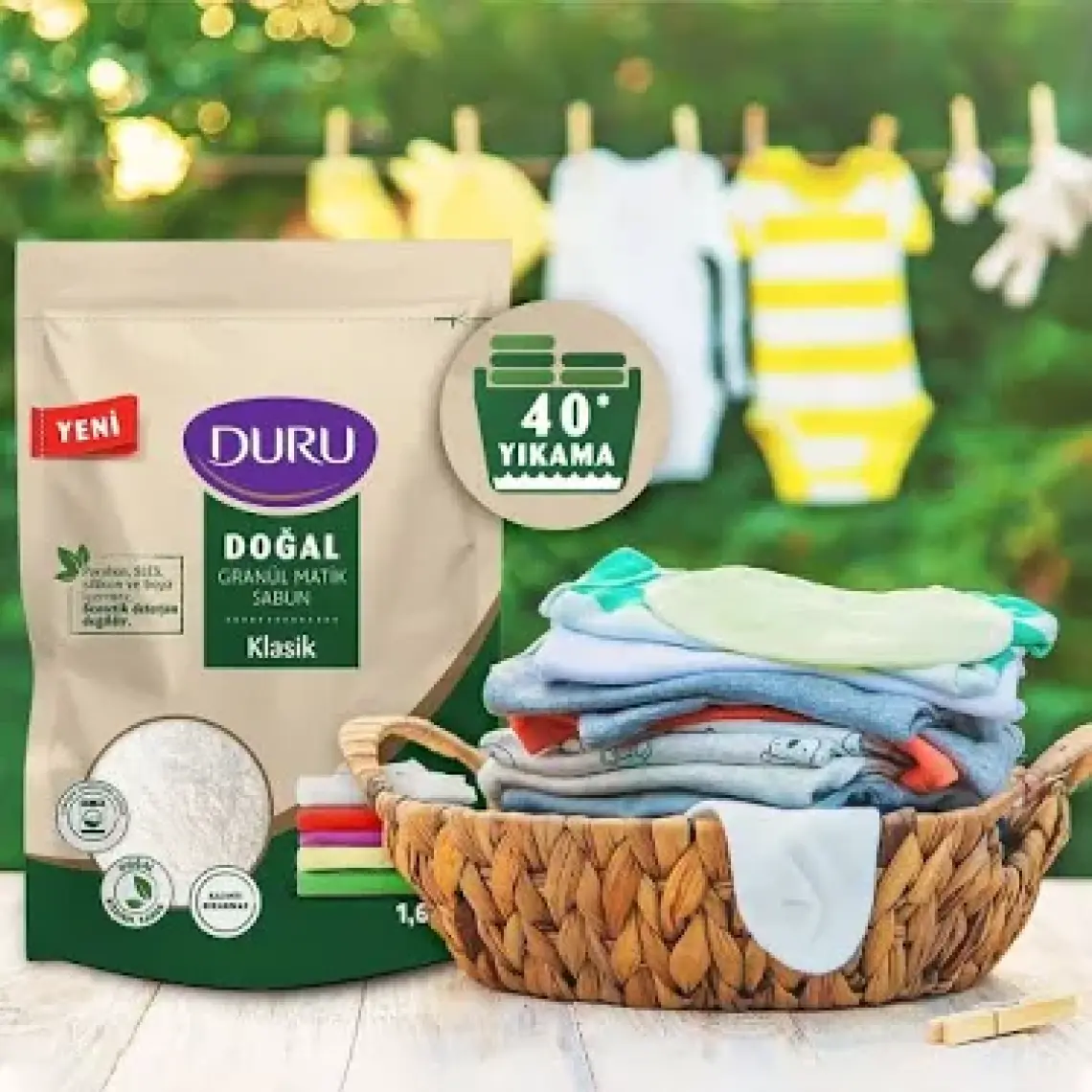Duru Granül Matik Sabun Klasik 1;6 kg