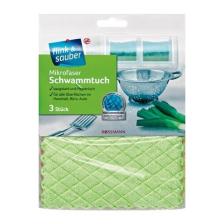 Flink & Sauber Mikrofiber Sünger Bez 17 x 22 cm 3'lü