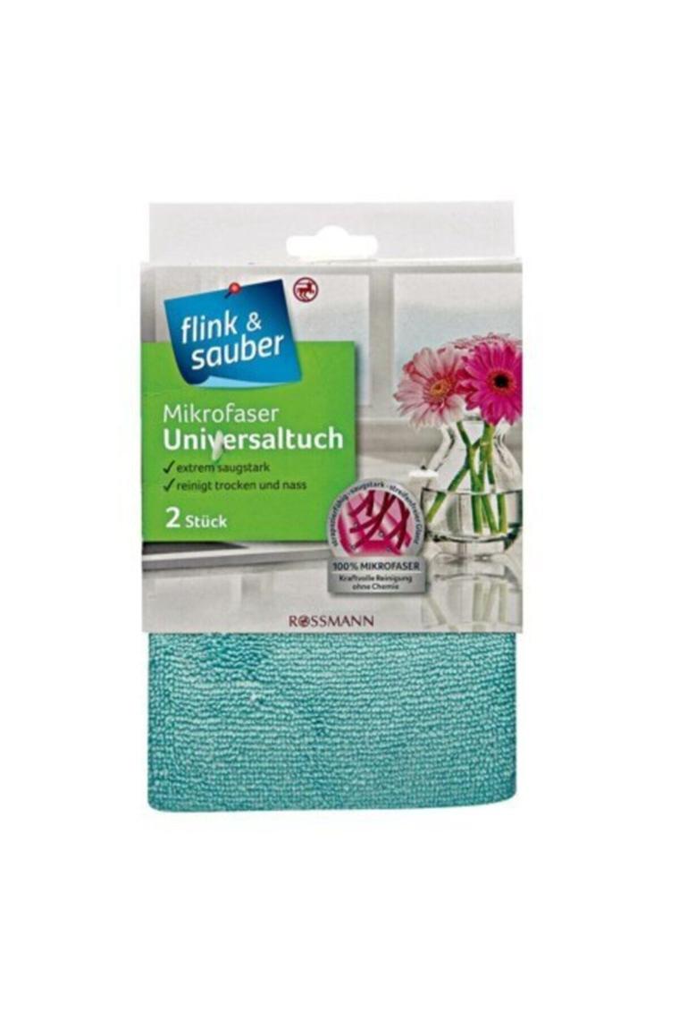 Flink & Sauber Mikrofiber Üniversal Bez Takımı 2'li