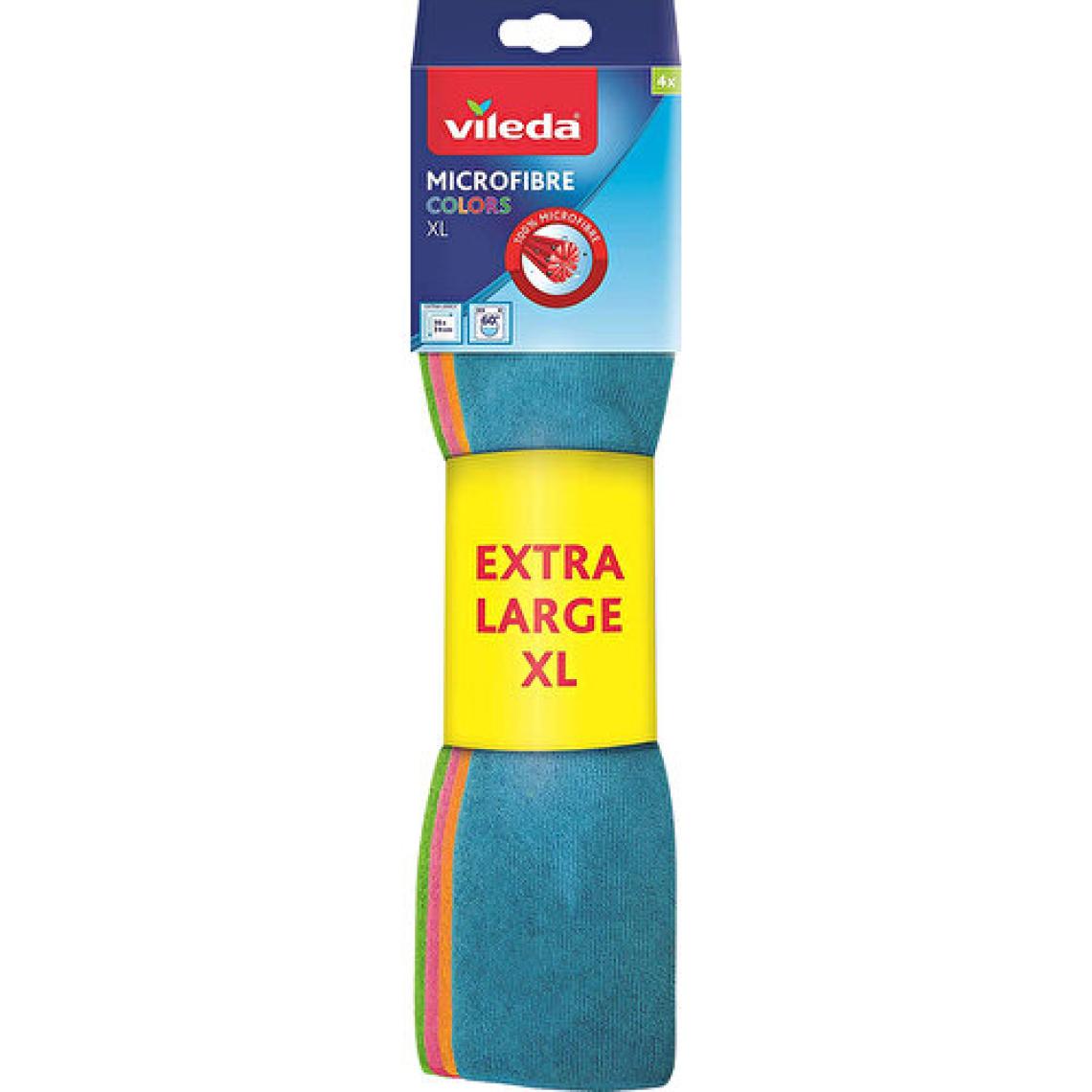 Vileda Style Mikrofiber 4'lü Temizlik Bezi