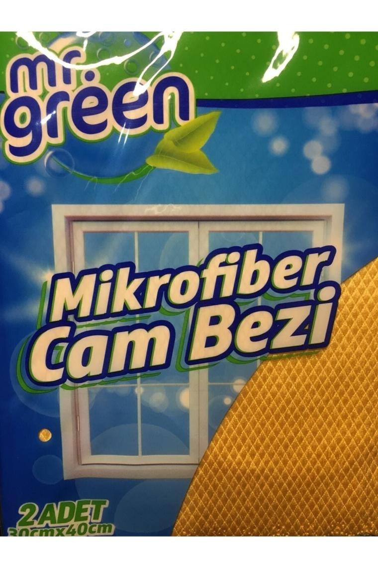 Mr.green Mikrofiber Cam Bezi 30x40 Cm 2 Adet