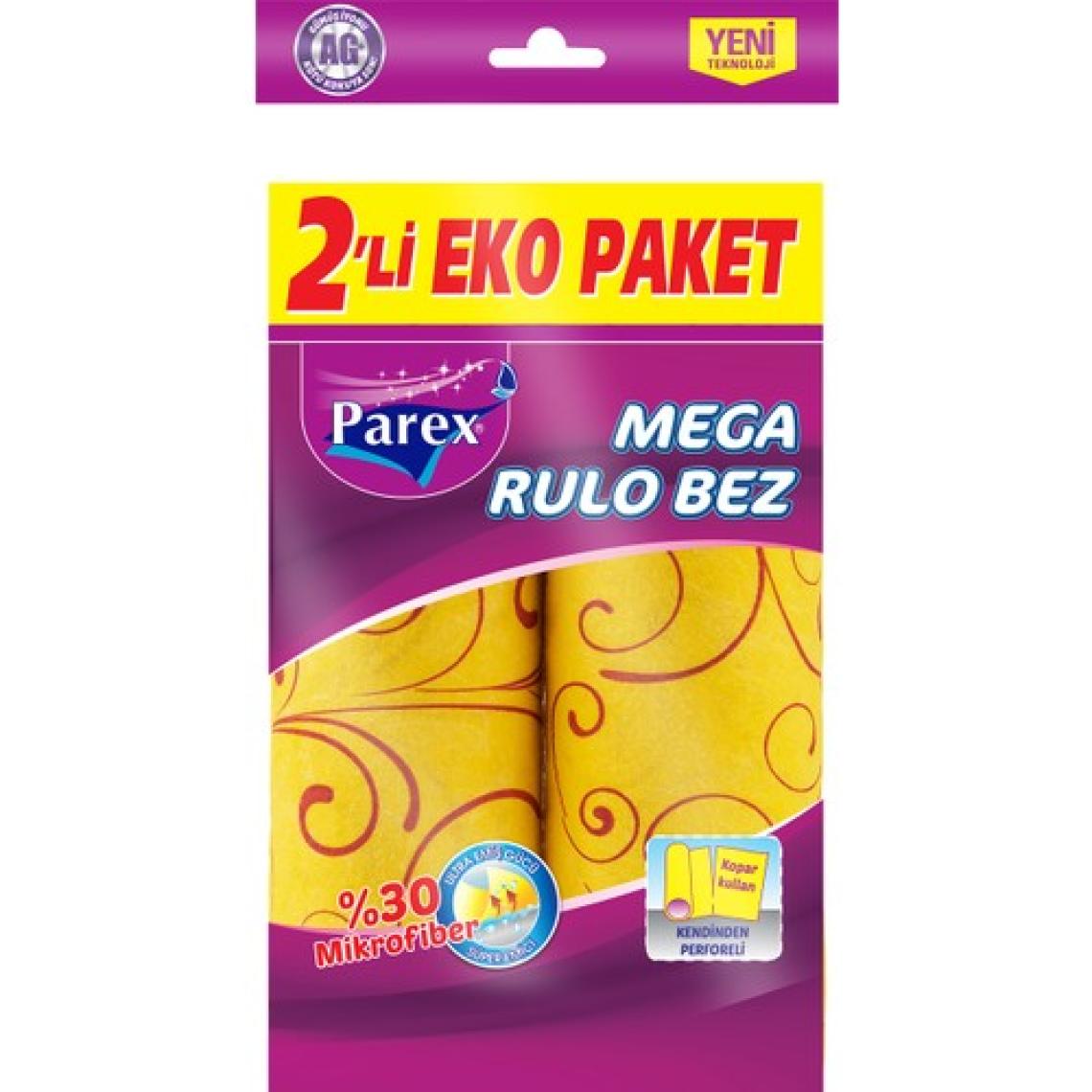 Parex Mega Rulo Temizlik Bezi 2 'li Eko Paket
