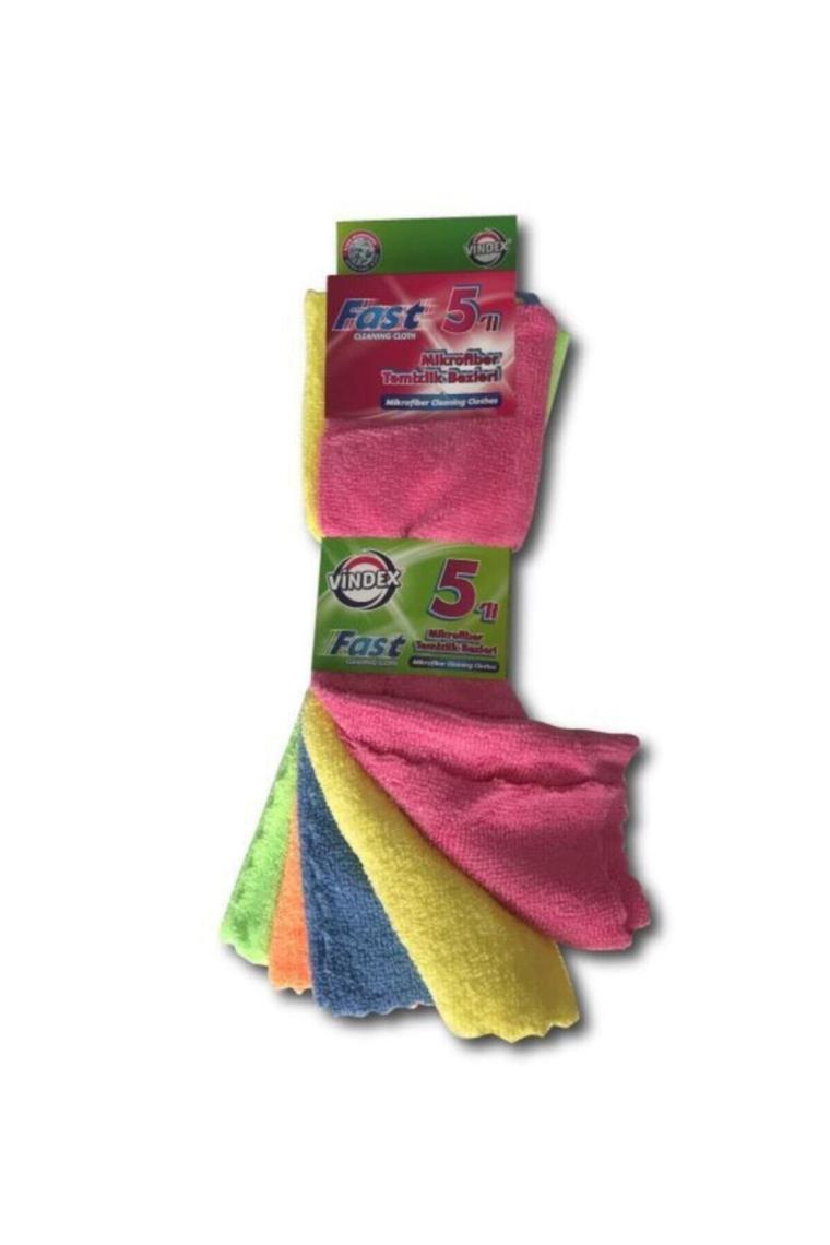 Fast Mikrofiber Temizlik Bezi 5'li