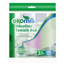 Mikrofiber Temizlik Bezi 3'lü