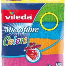 Vileda 4'lü Mikrofiber Colors Temizlik Bezi