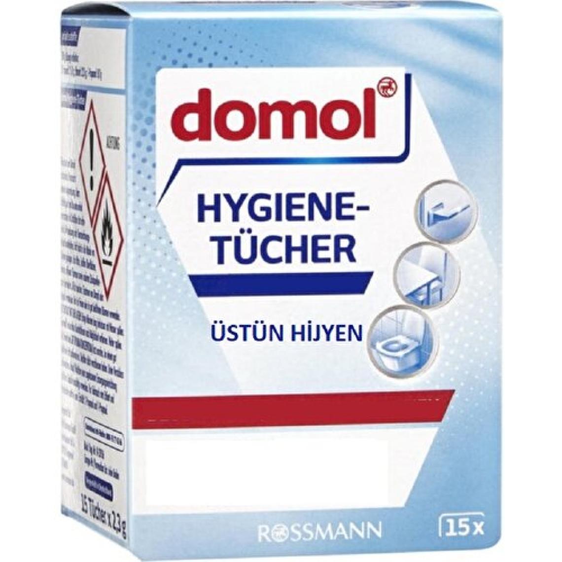 Domol Hijyen Sağlayıcı Bez 15'li