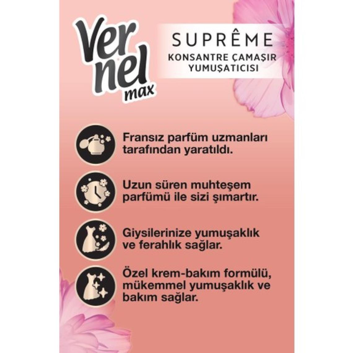 Vernel Max Supreme Elegance 1.2L (2'li Set) (2x1.2L)