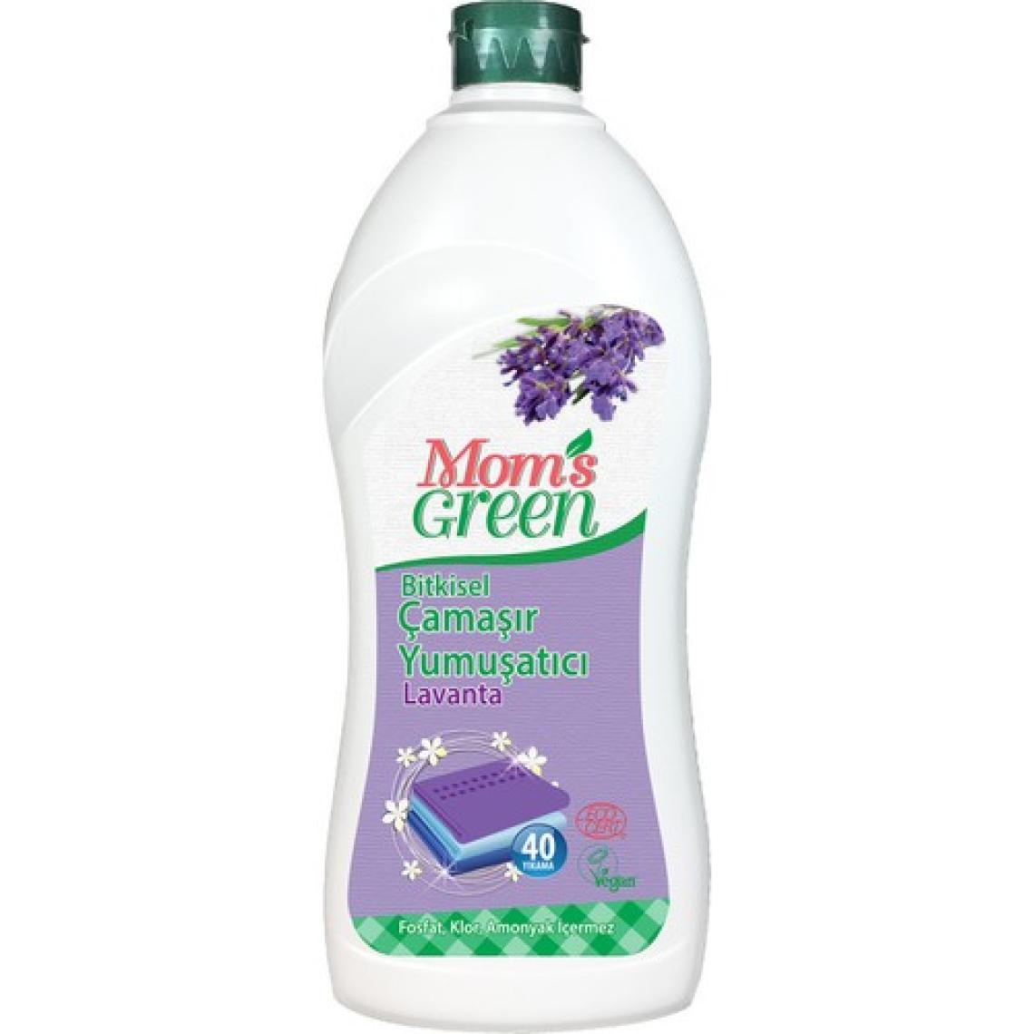 Mom's Green Bitkisel Çamaşır Yumuşatıcı Lavanta Kokulu 750 ml (40 yıkama)