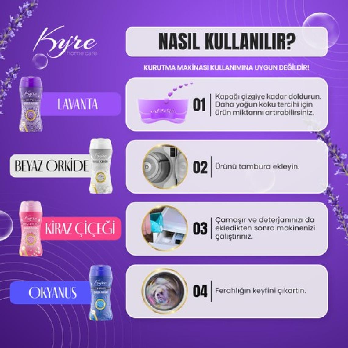 Kyre Lavanta Çamaşır Parfümü 210 gr