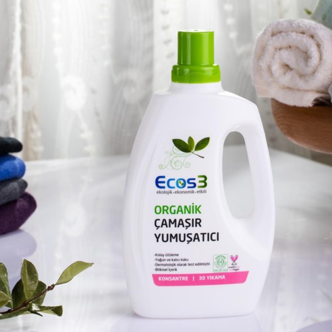 Ecos3 Organik Konsantre Bitkisel 750 ml Yumuşatıcı