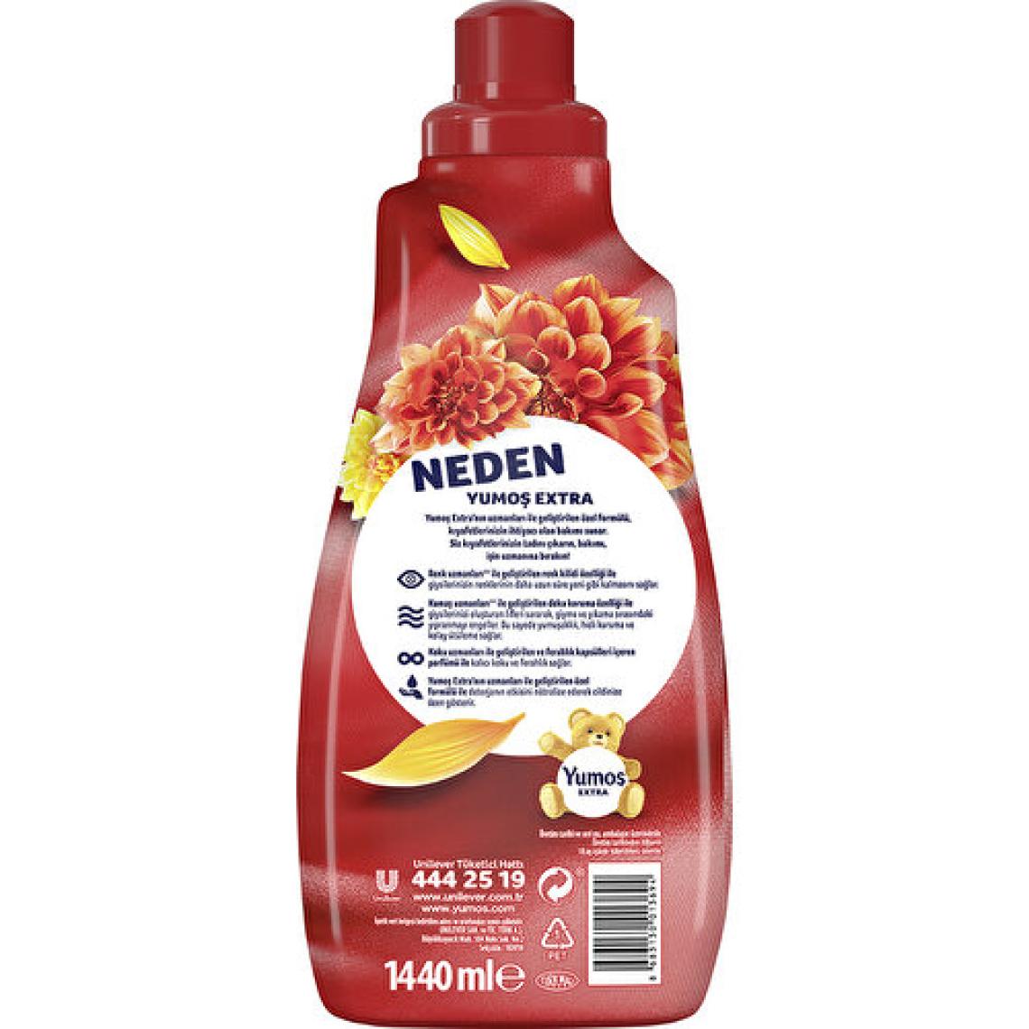 Yumoş Extra Amber Yumuşatıcı 60 Yıkama 1.44 lt