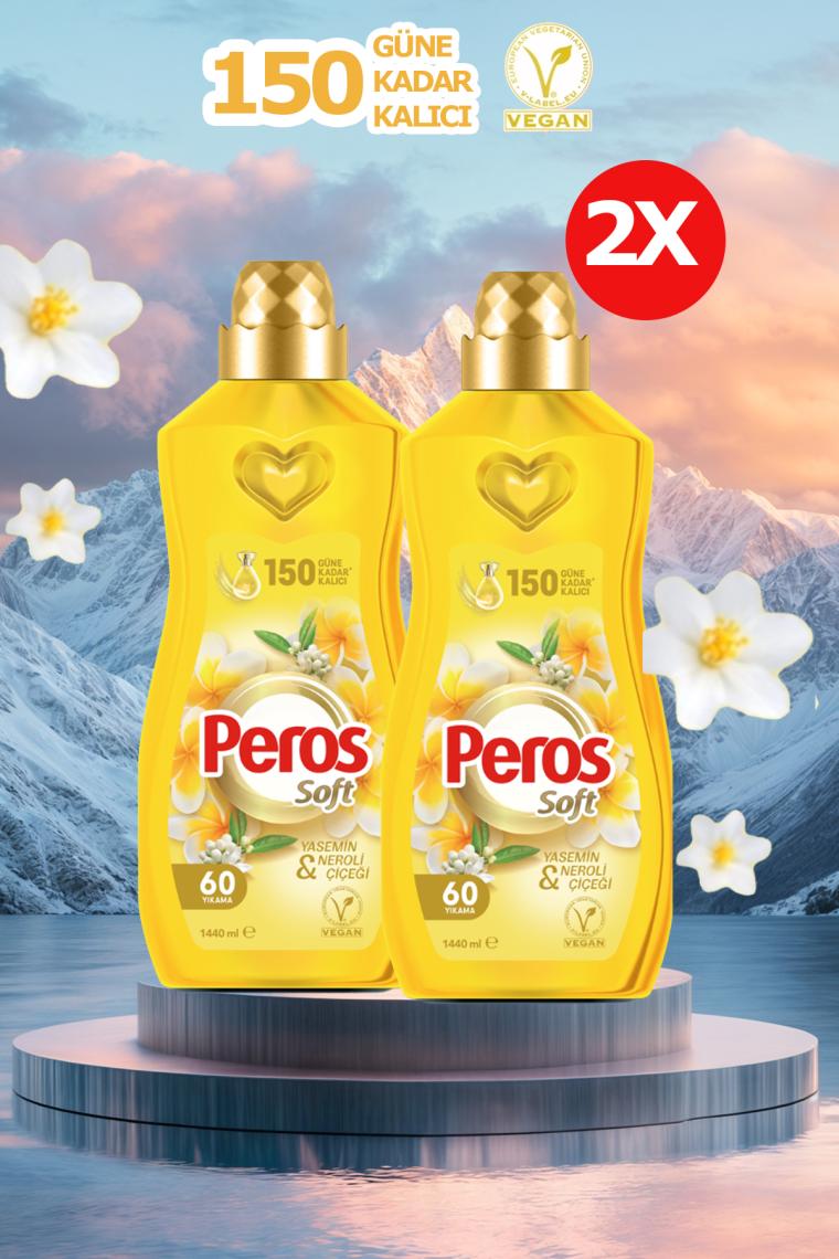 Peros Konsantre Yumuşatıcı Yasemin Saflığı 1440 ml X 2' li