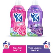 Vernel Max Taze Gül 1.44L & Vernel Max Taze Lavanta 1.44L (2'li Set)