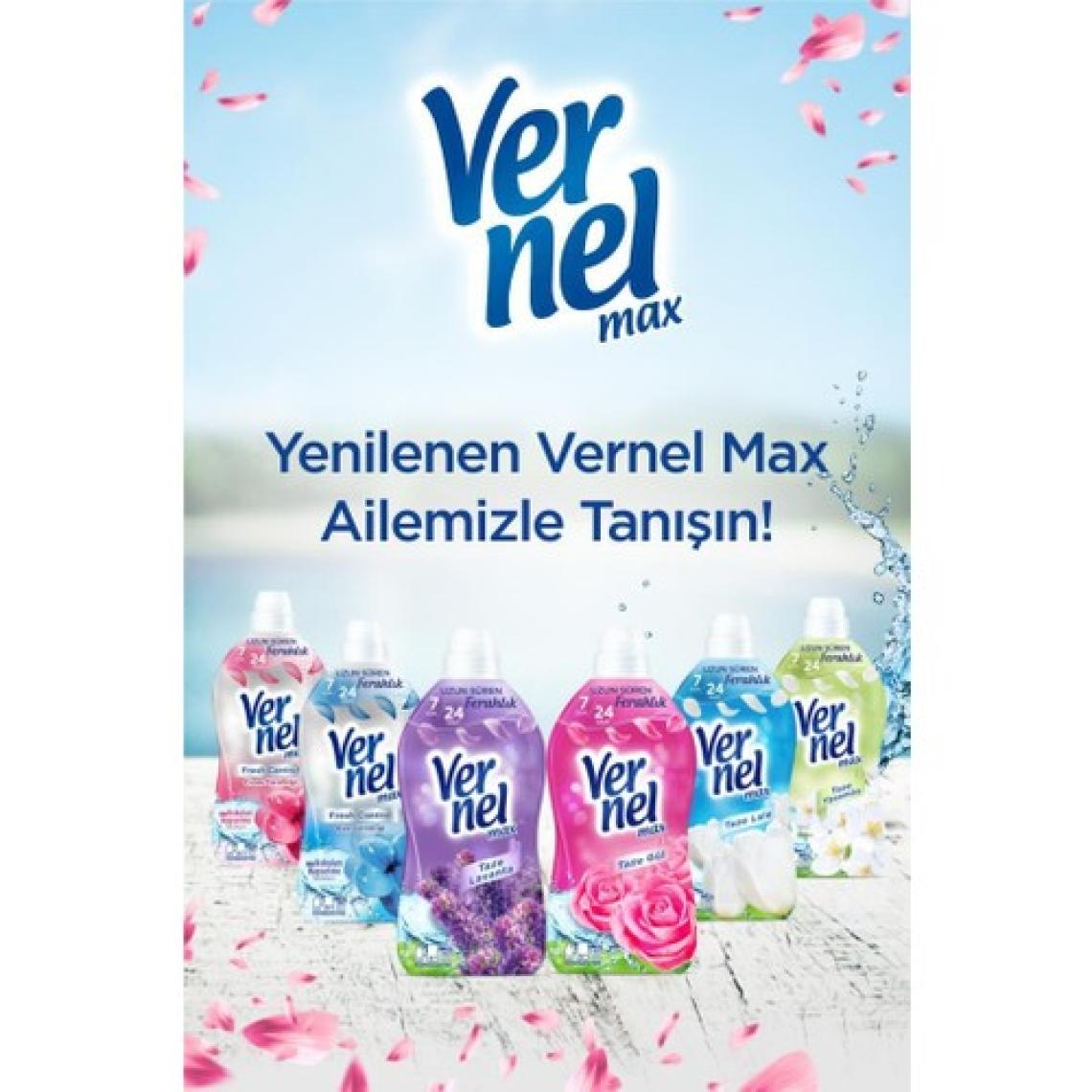 Vernel Max Taze Gül 1.44L & Vernel Max Taze Lavanta 1.44L (2'li Set)