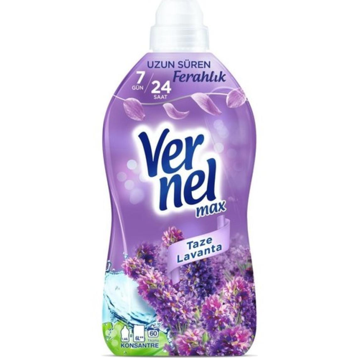 Vernel Max Taze Lavanta 2x1.44L & Vernel Max Sensitive 2x1.44L