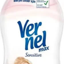 Vernel Max Konsantre Sıvı Çamaşır Yumuşatıcısı Sensitive 1440ml 60 Yıkama