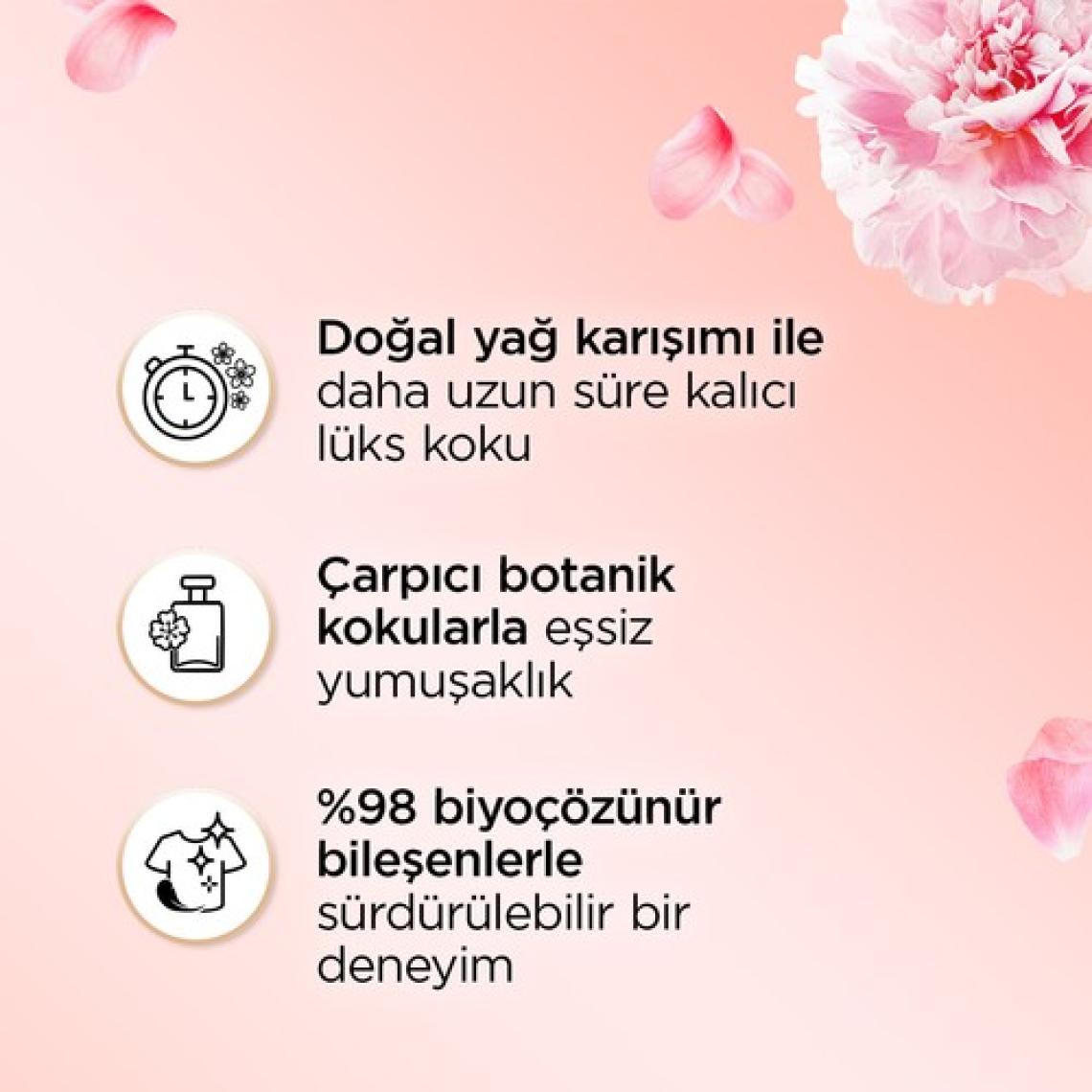 Vernel Max Supreme Yumuşatıcı Romance 50 Yıkama 1.2 lt