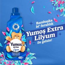 Extra Konsantre Çamaşır Yumuşatıcısı Lilyum 1440 ml 60 Yıkama 4 Adet