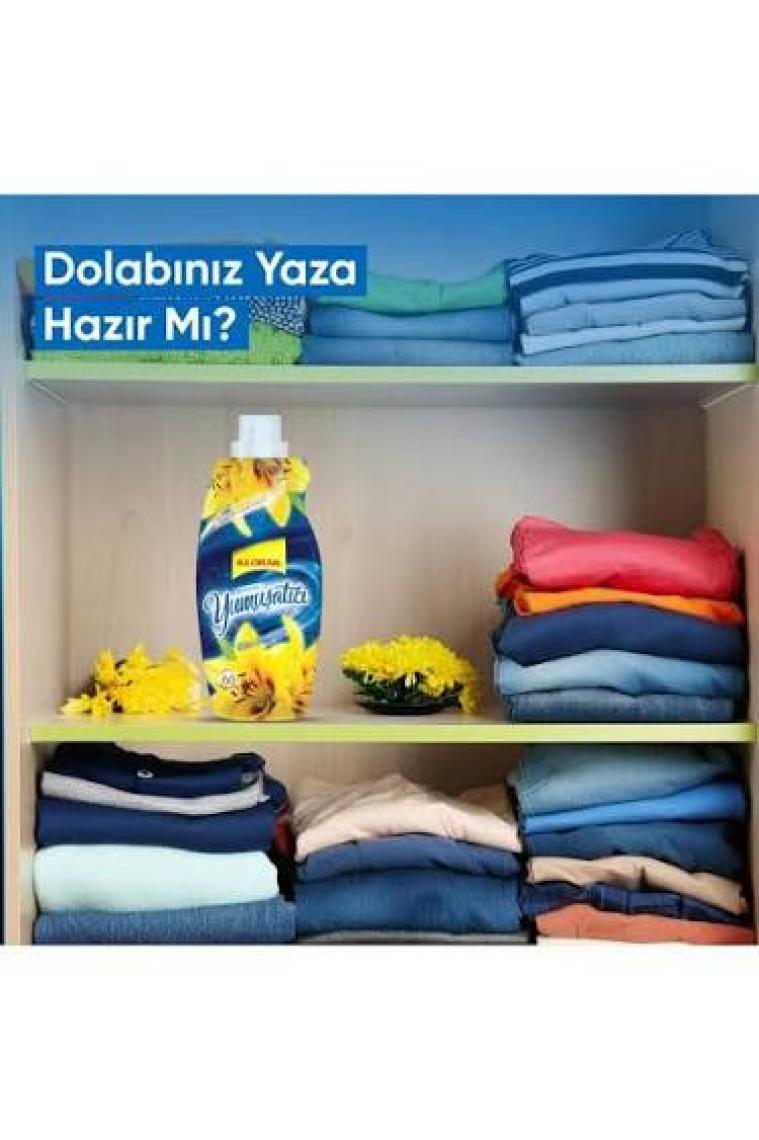 Klorak Yumuşatıcı Sarı Çicekler 1.44 Lt.