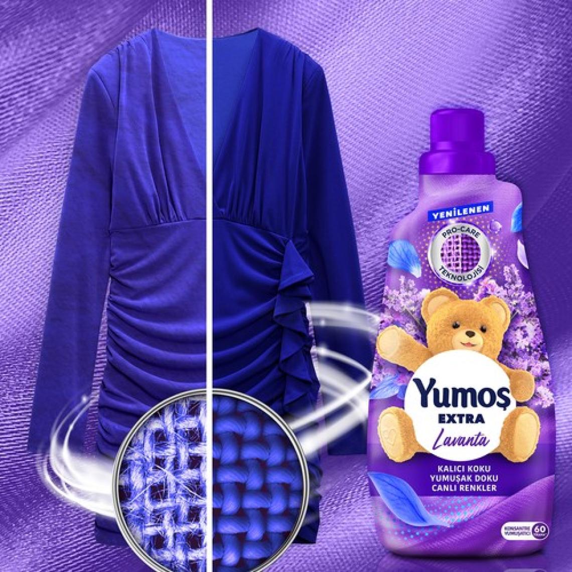 Yumoş Extra Lavanta Yumuşatıcı 60 Yıkama 1.44 lt