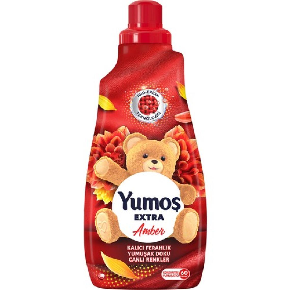 Yumoş Extra Konsantre Çamaşır Yumuşatıcı Amber 1440 ml 60 Yıkama