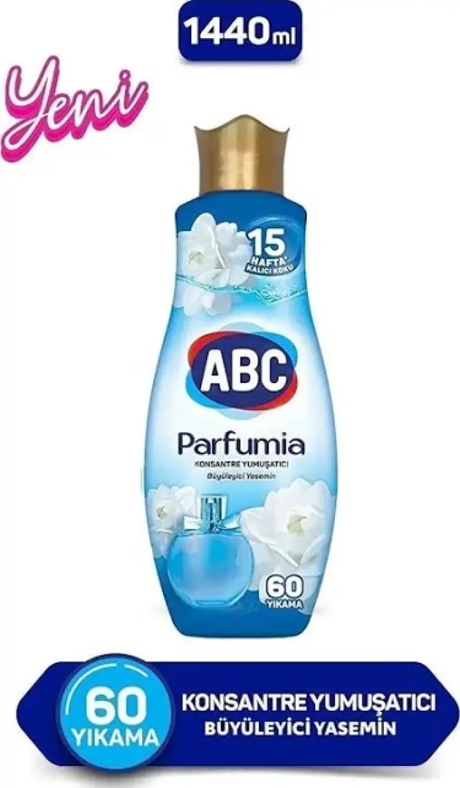 ABC Parfumia Konsantre Yumuşatıcı Büyüleyici Yasemin 1440 ml