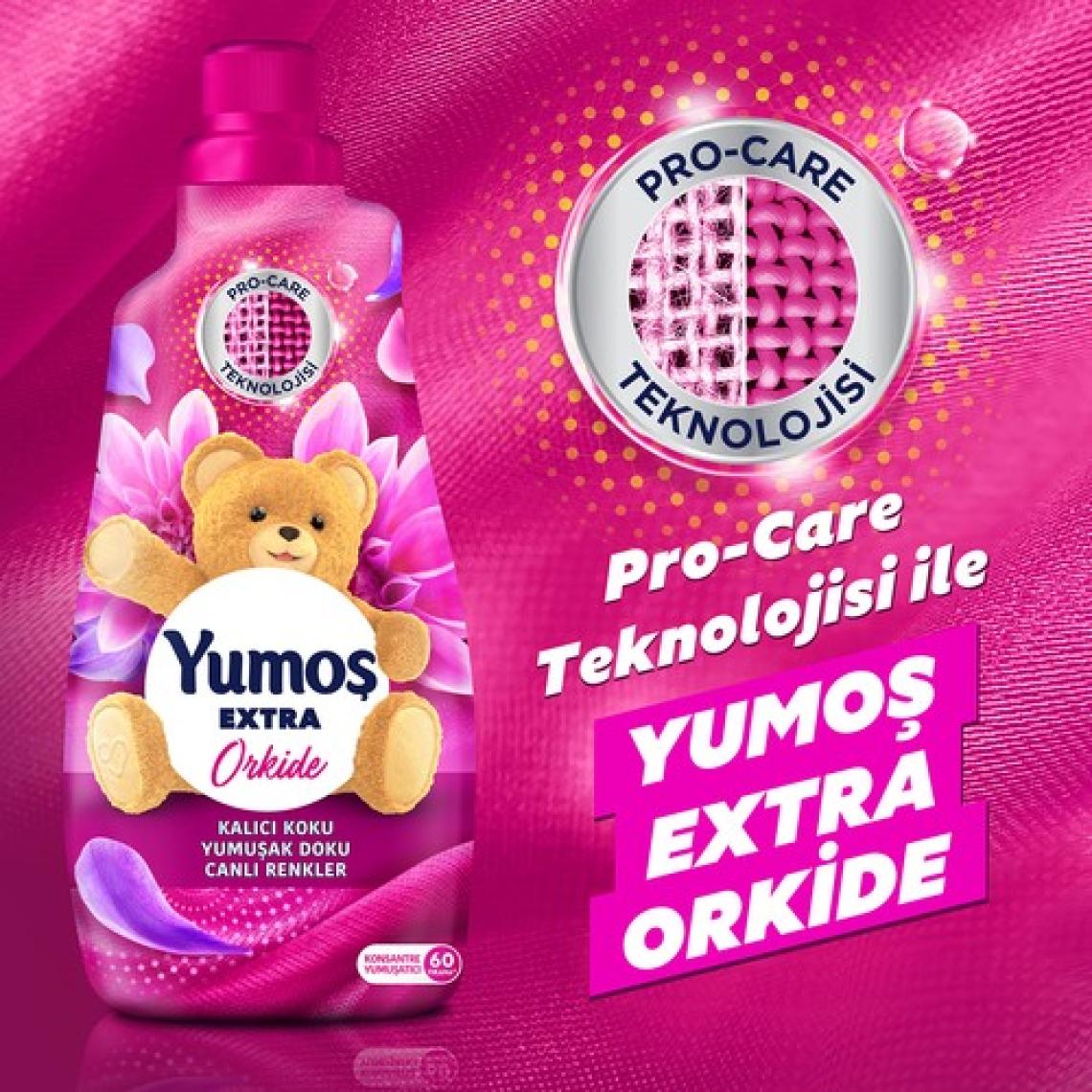 Yumoş Extra Orkide Yumuşatıcı 60 Yıkama 1.44 lt