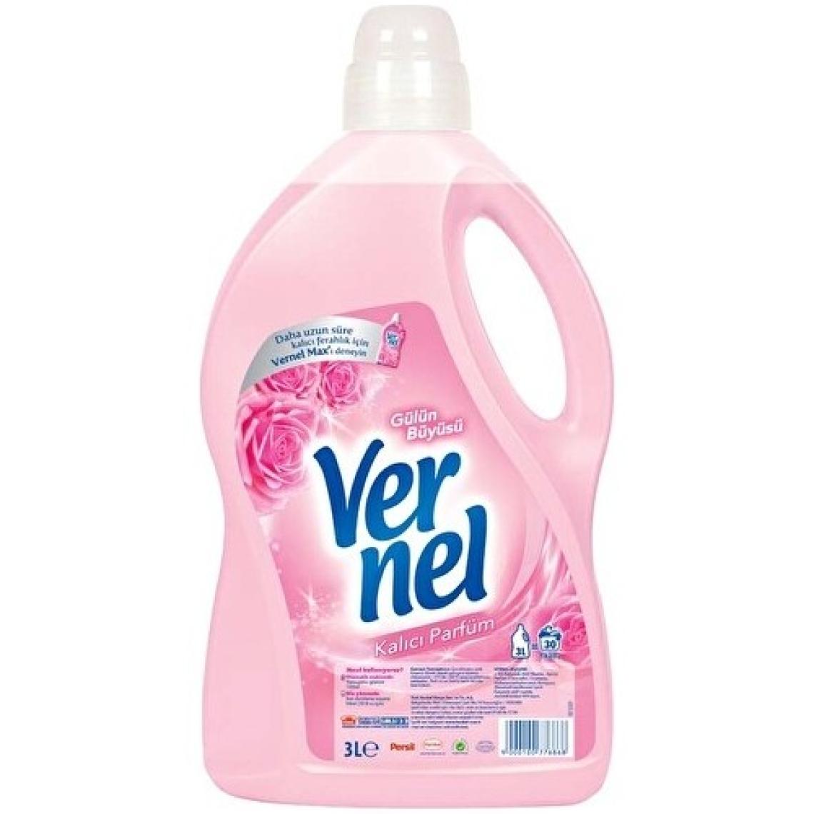 Vernel Gülün Büyüsü 3 lt 30 Yıkama Yumuşatıcı