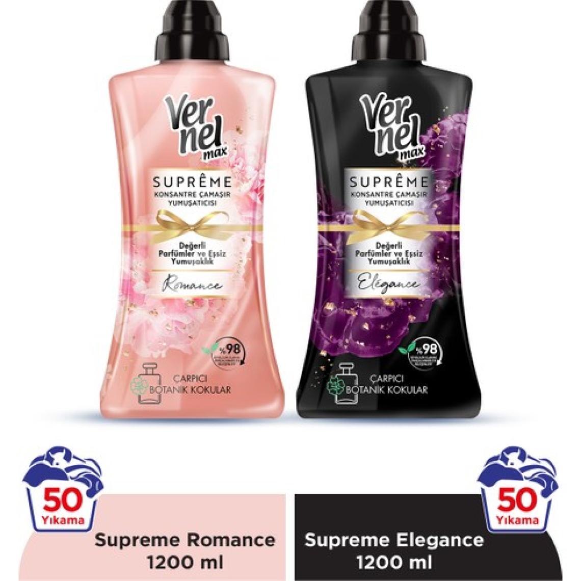 Vernel Max Supreme Romance 1.2L & Vernel Max Supreme Elegance 1.2L (2'li Set)