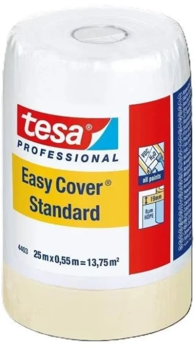 Tesa Bantlı Pratik Örtü, 25M:550MM