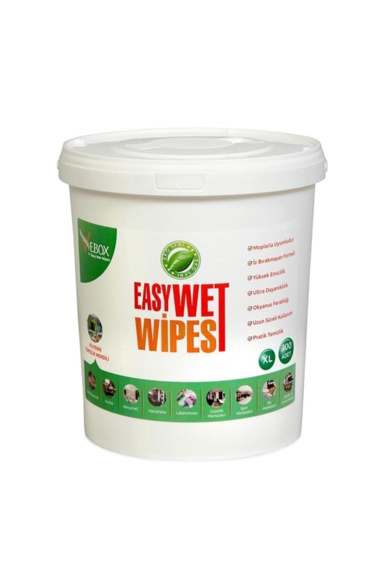 Vebox Easy Wet Wipes Kokusuz Islak Mendil Eko 300 Yaprak