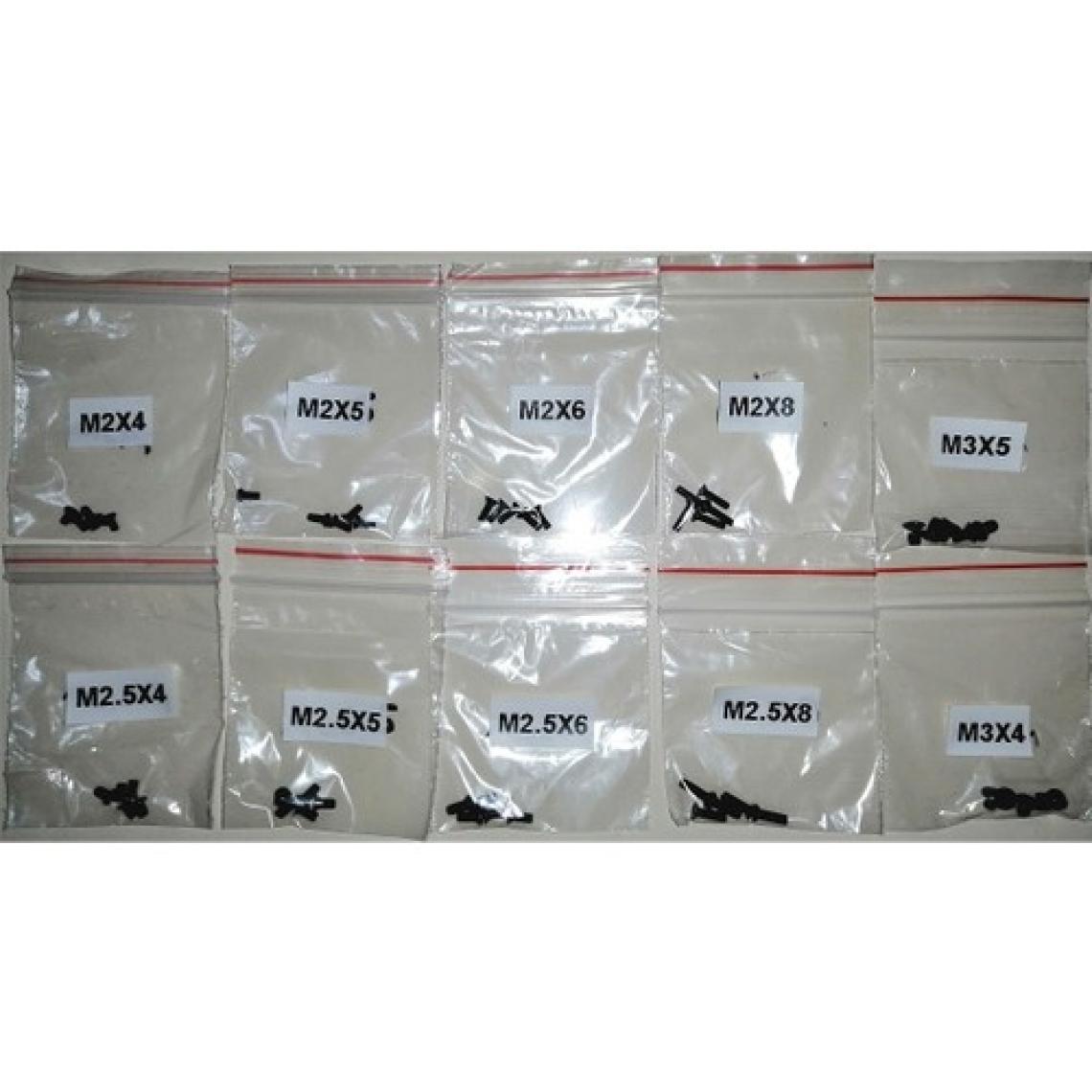 Generic 50 Adet Set Laptop Vidası Kilitli Poşetli