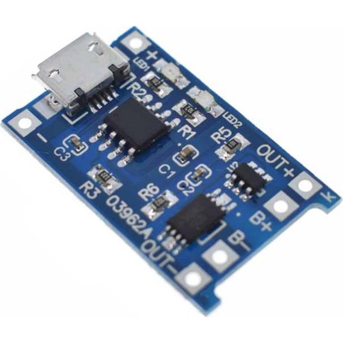Elektromall TP4056 Lityum Pil Şarj Modülü Micro