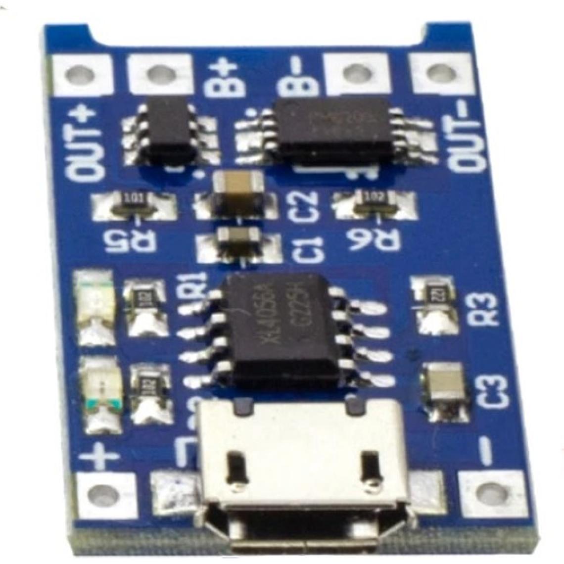 Elektromall TP4056 Lityum Pil Şarj Modülü Micro