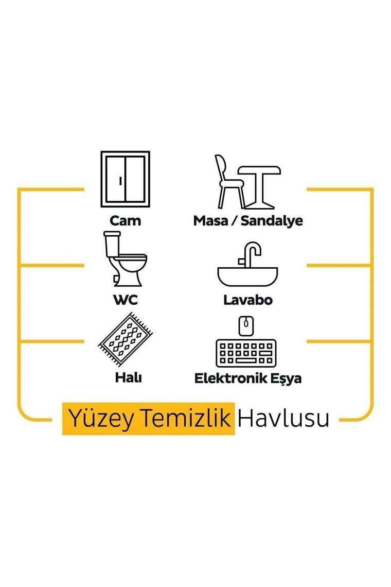 Sleepy Easy Clean Yüzey Temizlik Havlusu 100 Yaprak