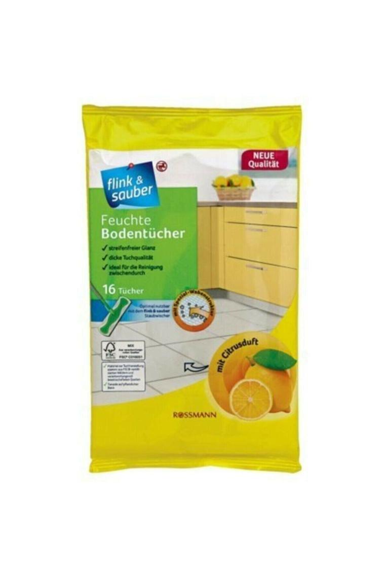 Islak Yer Bezi Limon Kokulu 22x30 Cm 16'lı