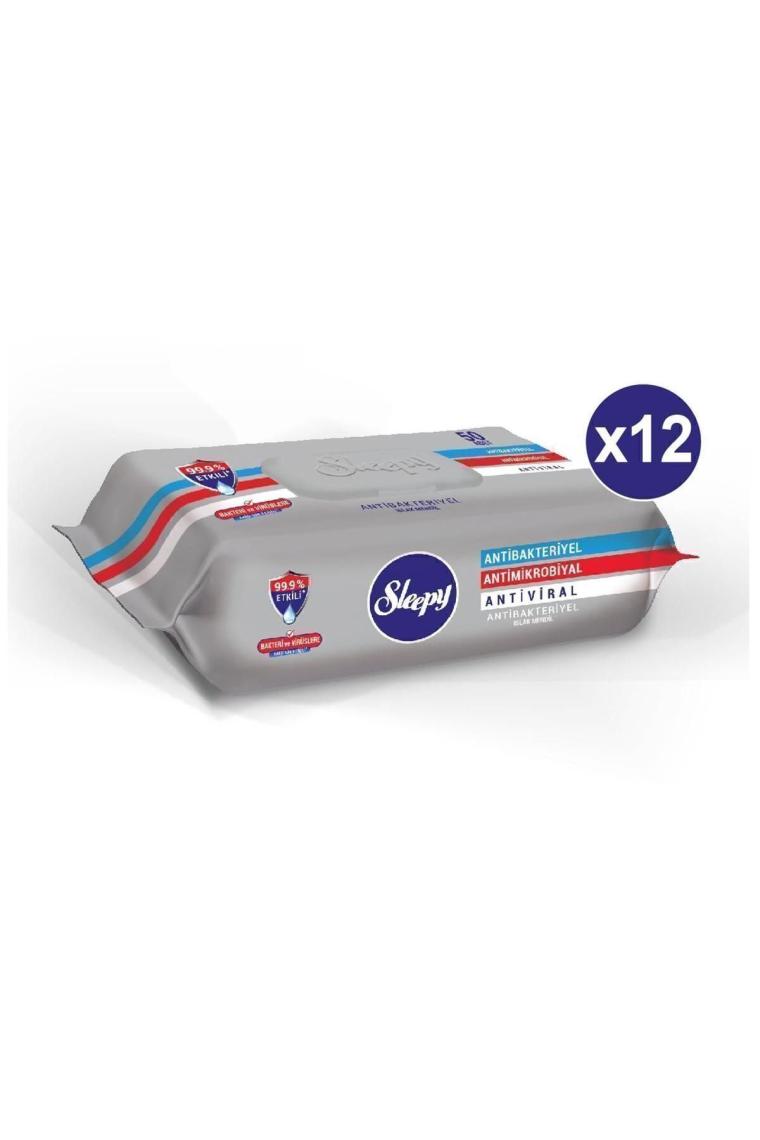 Antibakteriyel Islak Havlu 12x50