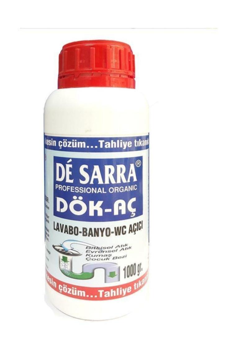 De Sarra Dök Aç 1000 gr Lavabo Wc Banyo Açıcı