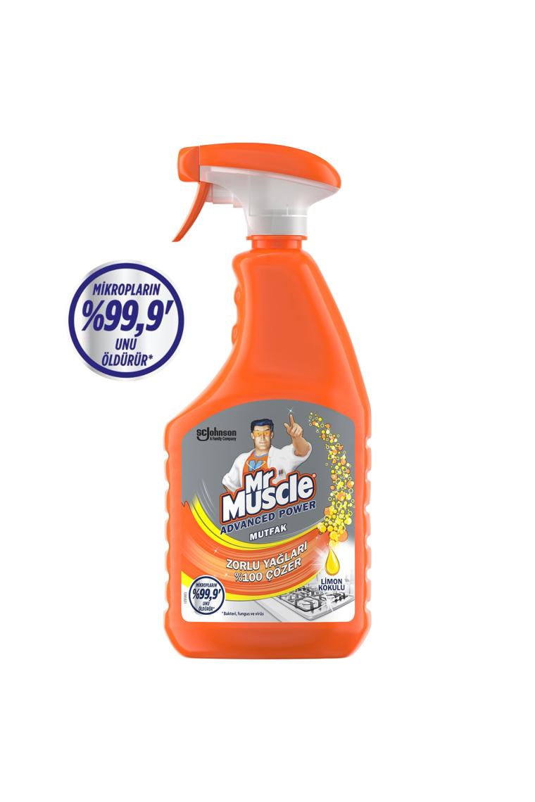 Mr. Muscle Advanced Power Limon 750 ml Mutfak Temizleyici