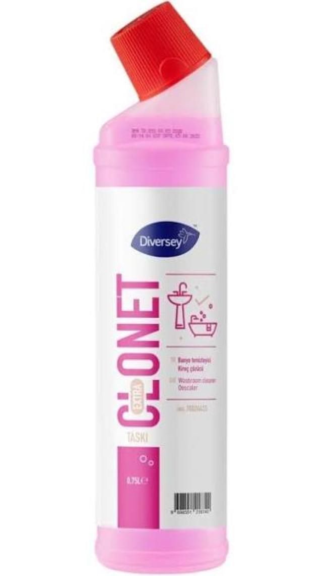 Diversey Taski Clonet Extra - Banyo Temizleyici ve Kireç Çözücü 750 ml