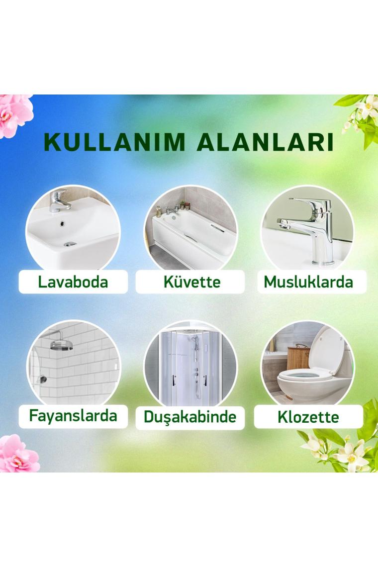 Banyo Temizleyici Kireç Sökücü Sprey 750