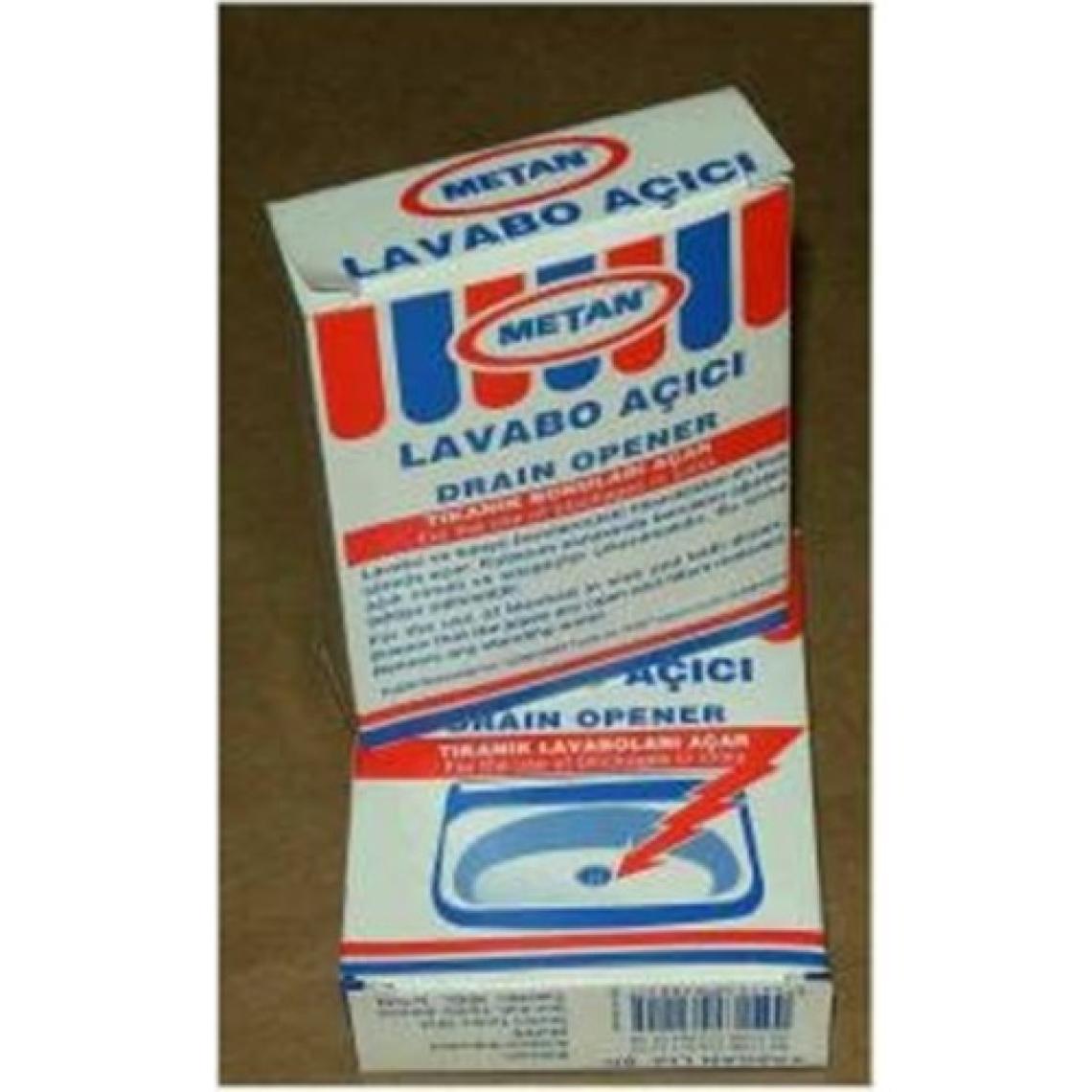 Tekreyonda Metan Lavabo Aç Tıkanık Lavabo Açıcı 40 Gr