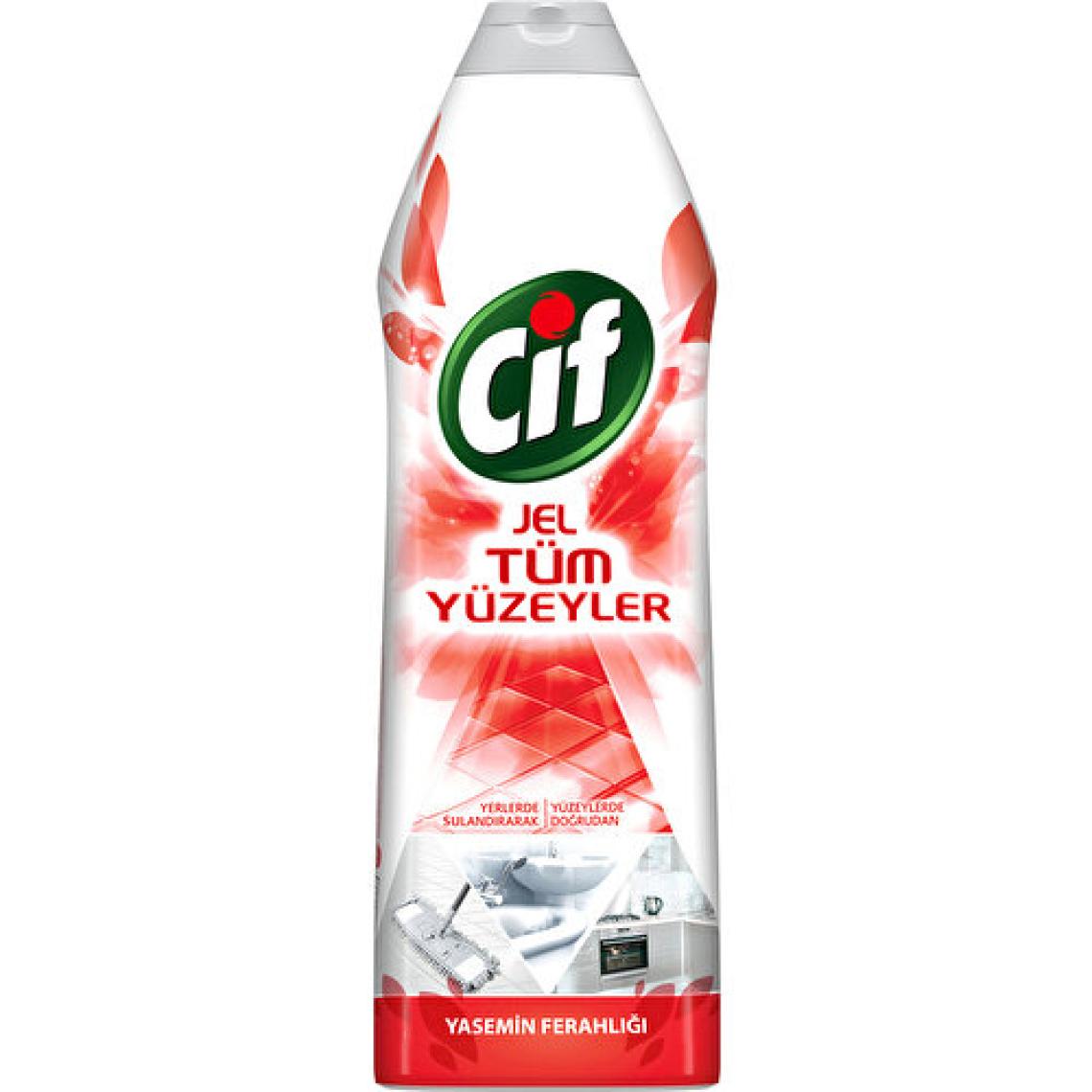 Cif Jel Yüzey Temizleyici Tüm Yüzeyler İçin Yasemin Ferahlığı 750 ML