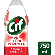 Cif Jel Yüzey Temizleyici Tüm Yüzeyler İçin Yasemin Ferahlığı 750 ML