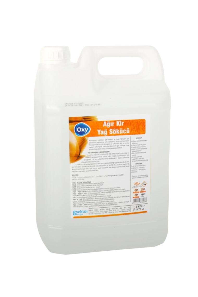 Oxy 5 kg Ağır Kir Yağ Sökücü