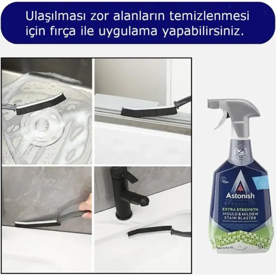 Astonish Vegan Küf Temizleyici Sprey 750 Ml