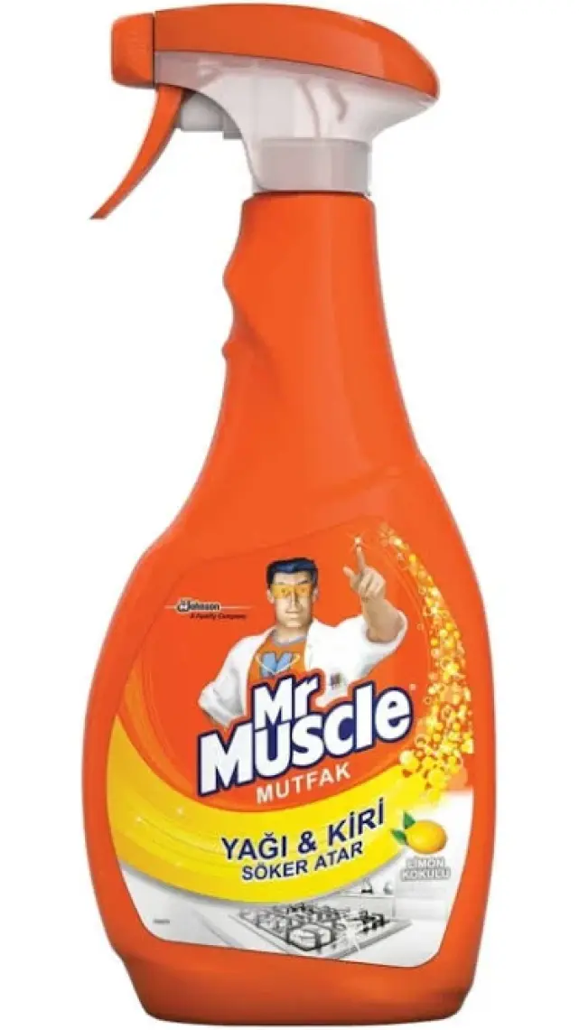 Mr.Muscle Mutfak Temizleyici Sprey 500 ml | Limon Aromalı