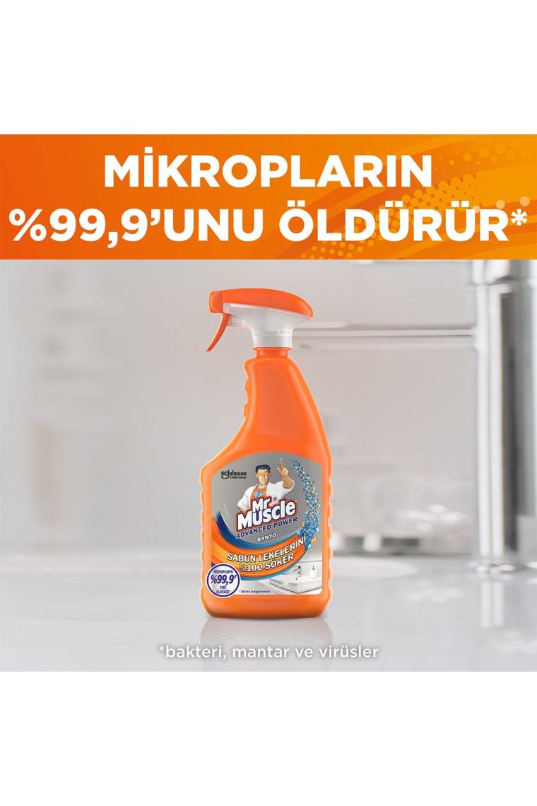 Mr. Muscle Advanced Power 750 ml Banyo Temizleyici