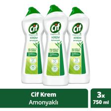 Cif Krem Amonyak 750 ml x 3 Copack