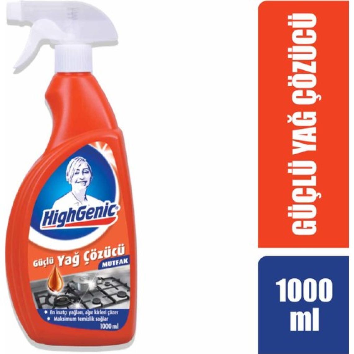 HighGenic Güçlü Yağ Çözücü 1000 ml